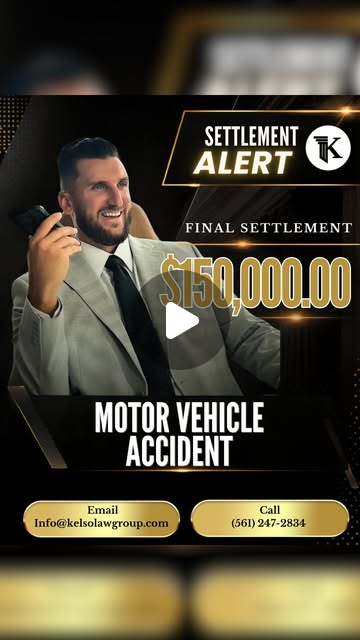 🤝🏽The Calls We Love to Make🤝🏽
Kelso Law Group resolved our beloved client’s case for $150,000.00 after her car was struck in a roundabout by another driver.
With less than $15,000.00 in medical bi